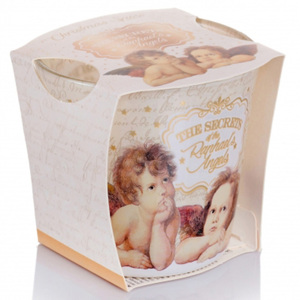 Ly nến thơm tinh dầu Bartek Raphael's Angels 115g QT028494 - bánh Canele Pháp