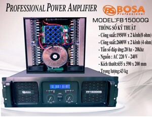 Main Bosa FP15000Q