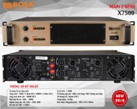 Main công suất Bosa X7500