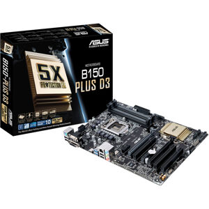 Mainboard Asus B150-Plus D3 (Chipset Intel B150/ Socket LGA1151/ VGA onboard)