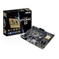 Mainboard Asus H110M-E D3 (Chipset Intel H110/ Socket LGA1151/ VGA onboard)