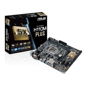 Mainboard Asus H110M-Plus (Chipset Intel H110/ Socket LGA1151/ VGA onboard)