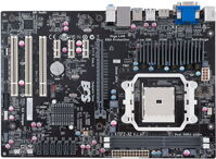 Bo mạch chủ - Mainboard ECS A75F2-A2 - Socket FM2, AMD A75, 2 x DIMM, Max  64GB, DDR3