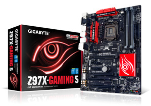 Bo mạch chủ - Mainboard Gigabyte GA-Z97X-Gaming 5 - Socket 1150, Intel Z97, 4 x DIMM, Max 32GB, DDR3