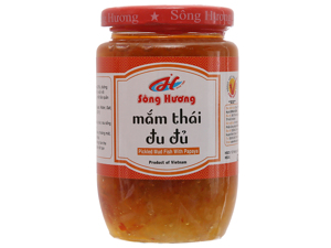 Mắm thái đu đủ Sông Hương hũ 430g