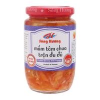 Mắm tôm chua trộn đu đủ Sông Hương lọ 430g