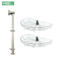 Mâm xoay Inox mạ crom BossEU BS270R