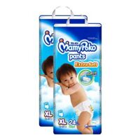 Bộ 2 tã quần MamyPoko Boys size XL 24 miếng