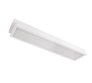 Máng đèn led tán quang âm trần chụp mica 1x9w Duhal LLA109