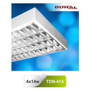 Máng đèn phản quang gắn nổi T5 4x14W Duhal TDN-414