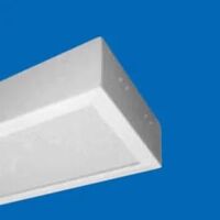 Máng đèn tán quang gắn nổi chụp Mica vân cát LLN220P