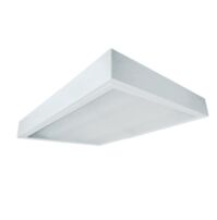 Máng đèn tán quang gắn nổi chụp mica 4x18w Duhal LLN418