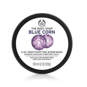 Mặt nạ 3 In 1 tẩy tế bào chết The Body Shop Blue Corn