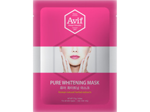 Mặt Nạ Bamboo Tencel dưỡng da trắng sáng mịn màng Avif Pure Whitening Mask