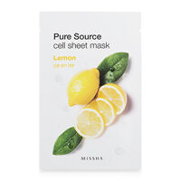 Mặt nạ chanh Missha Pure Source Cell Lemon Sheet Mask 21g