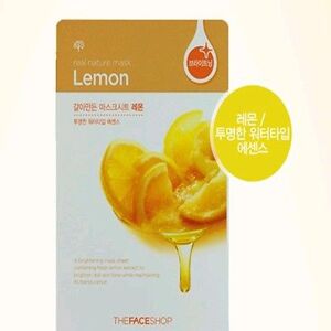 Mặt nạ chanh The Face Shop Real Nature Mask Lemon