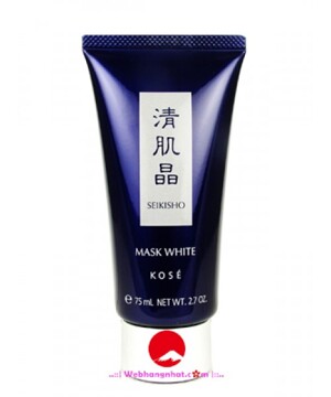 Mặt nạ đen làm trắng da Seikisho Mask White