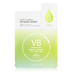 Mặt nạ dưỡng kiểm soát bã nhờn cho da It's Skin Power 10 Formula VB Mask Sheet