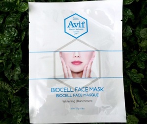 Mặt nạ dưỡng trắng da Avif Biocell Whitening  Face Mask