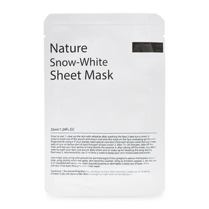 Mặt nạ dưỡng trắng HBMIC Nature Snow-White Sheet Mask 35ml