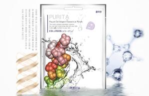 Mặt nạ giấy chiết xuất Collagen Purita Aqua Collagen Essence Mask