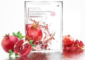 Mặt nạ giấy chiết xuất từ trái lựu Aqua Pomegranate Essence Mask