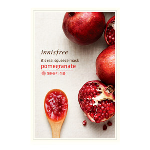 Mặt nạ hột lựu Innisfree It's real squeeze mask Pomegranate