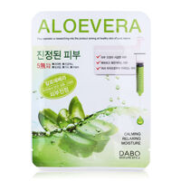 Mặt nạ lô hội Dabo Aloe Vera First Solution Mask Pack 10 miếng