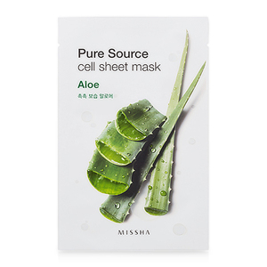 Mặt nạ lô hội Missha Pure Source Cell Aloe Sheet Mask 21g