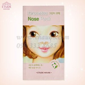 Mặt nạ lột mụn Green Tea Nose Pack