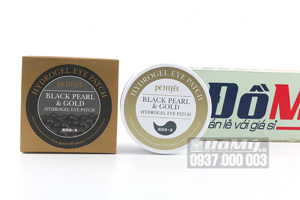 Mặt nạ mắt ngọc trai đen Black Pearl & Gold Hydrogel Eye Patch hộp 60 cái