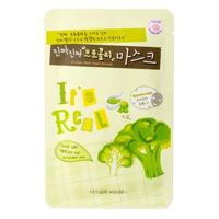 Mặt nạ miếng dưỡng da ETUDE HOUSE It's Real Mask Sheet (Broccoli) 25g