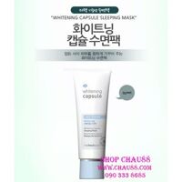 Mặt nạ ngủ Whitening Capsule Sleeping Mask The Face Shop