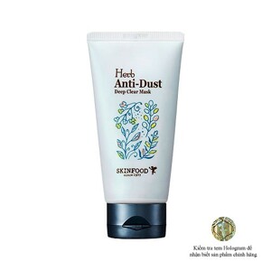 Mặt nạ rửa thảo dược Skinfood Herb Anti Dust Deep Clear Mask 120g