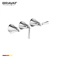 Mặt nạ sen âm tường Bravat P69225CP-ENG