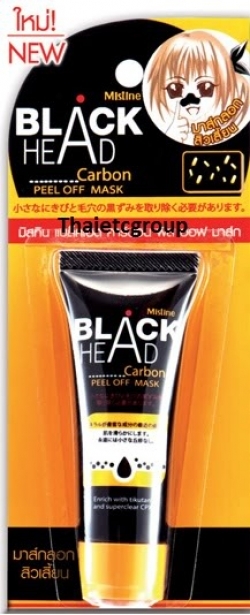 Mặt nạ than lột mụn cám Mistine Blackhead Carbon