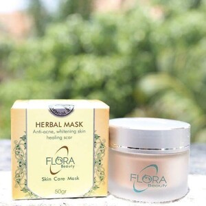 Mặt nạ thảo dược điều trị mụn Flora Beauty