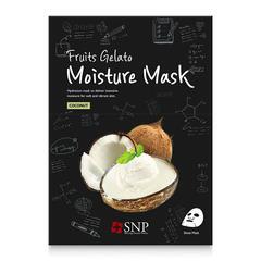 Mặt nạ tinh chất dừa xay đông lạnh SNP Fruits Gelato Moisture Mask 25ml