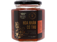 Mật ong chín hoa nhãn cổ thụ Honimore hũ 500g