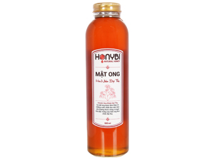 Mật ong hoa nhãn đại thụ Honybi chai 500ml