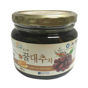 Mật Ong Táo Tàu Ginseng House - Jujube Tea With Honey - Hộp 500g