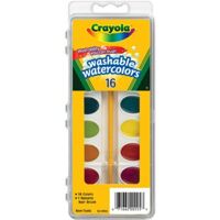 Màu nước vỉ 16 màu (tẩy rửa được) Crayola 5305552007