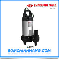 Máy bơm chìm hút bùn loãng, hố móng Evergush EF-05A 1/2HP