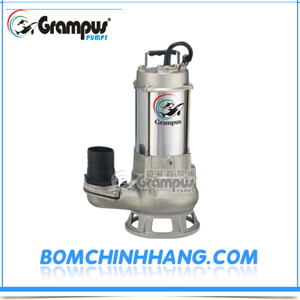 Máy bơm chìm hút nước thải công nghiệp Grampus P-123 2HP