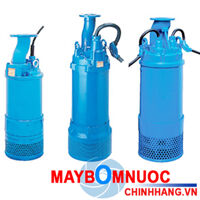 Máy bơm chìm hút nước thải đẩy cao xây dựng Tsurumi LH637 37Kw