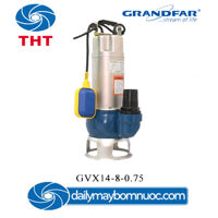 Máy bơm chìm hút nước thải GRANDFAR GVX14-8-0.75 0.75KW