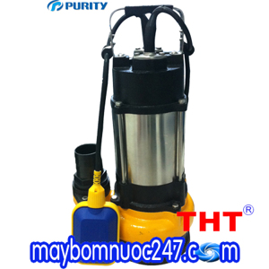 Máy bơm chìm hút nước thải Purity WQV550F 0.8HP