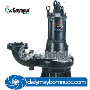 Máy bơm chìm hút nước thải thân gang Grampus AS-3206 20HP