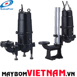 Máy bơm chìm nước thải cánh nghiền rác Tsurumi TOS32MG21.5 1.5KW