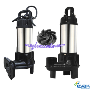 Máy bơm chìm nước thải Evak HIPPO-100 1HP